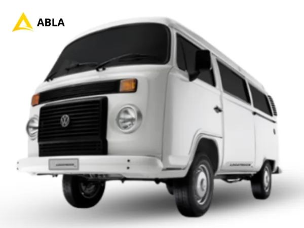 Kombi Standard da frota Locatruck, van de 9 lugares